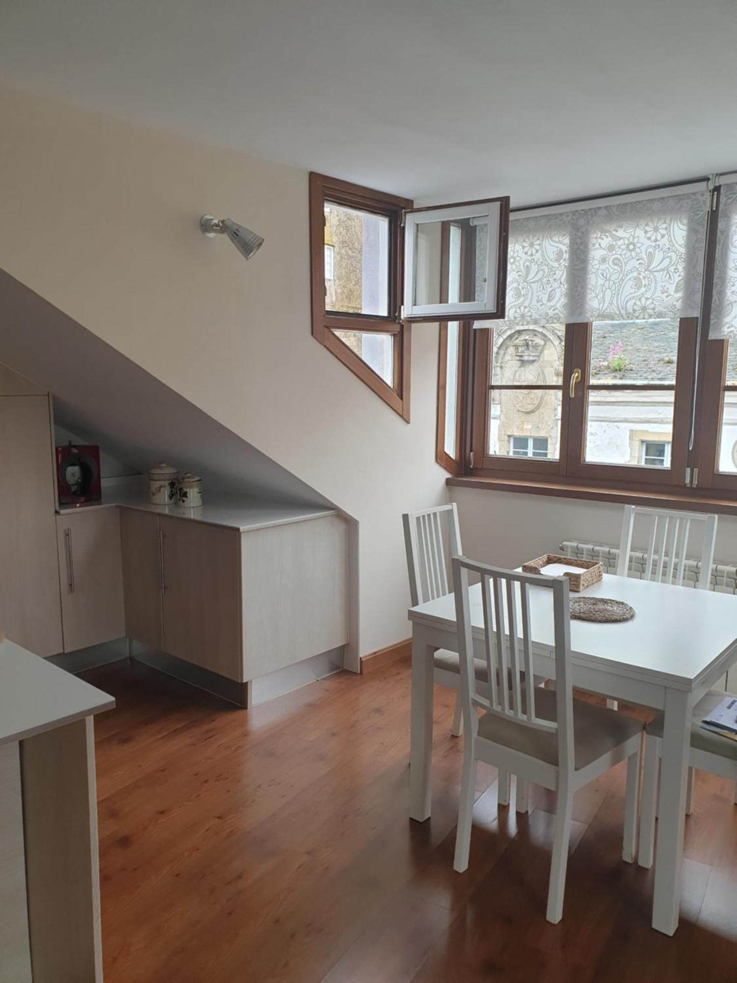 Apartmán Atico Cine Colon Ribadeo Pokoj fotografie